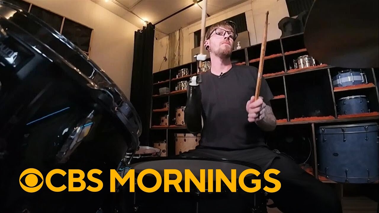 Drummer rediscovers passion for music after life-changing accident