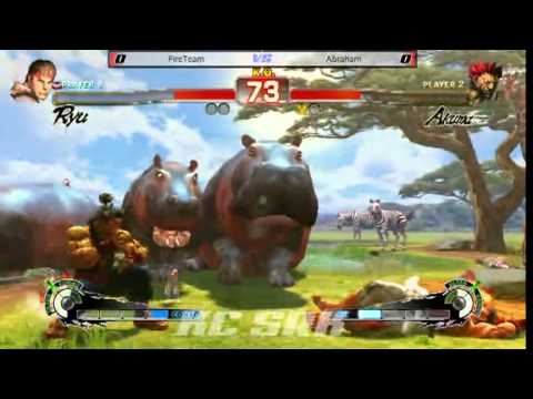 SSF4:AE Ver. 2012 - Abraham (Ryu) vs. FireTeam (Akuma)