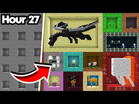Collecting Every Mob in Minecraft in 36 Hours!? 😱
