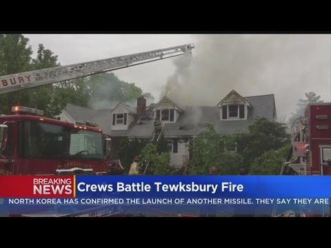 Fire At Tewksbury House