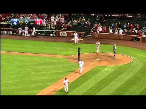 2012/09/07 Molina's game-tying home run