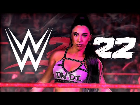 WWE 2K22 Indi Hartwell Entrance In 4K (Most Wanted DLC)