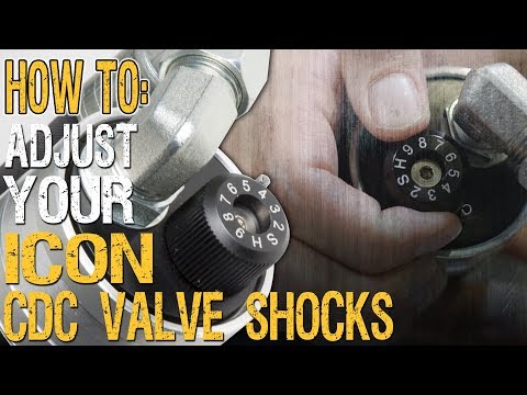 HOW TO: Adjust Your ICON CDC Valve Shocks