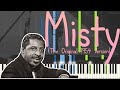 Erroll Garner - The Original Misty 1954 (Jazz Ballad Synthesia + Double Bass) by @MidiTools