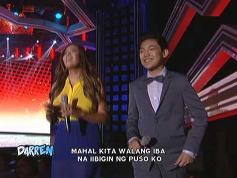 Darren Espanto performs "In Love Ako Sa'yo" with Angeline Quinto on ASAP stage