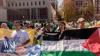 Inside the Columbia Encampment as Pro-Palestinian Protests Rock Campus | WSJ News
