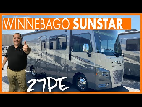 The SMALLEST Winnebago Sunstar Class A Motorhome!