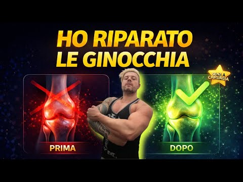 HO RIPARATO LE GINOCCHIA in 30 giorni (questo peptide funziona)