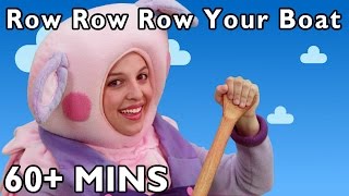 Row Row Row Your Boat and More | Nursery Rhymes by Mother Goose Club Playhouse!