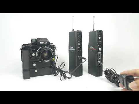 Radio remote control Nikon MW-2 trigger F2 (MD-3+MB-2) combo