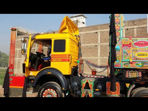 Mercedes Benz 2635  truck | sound | 88 model