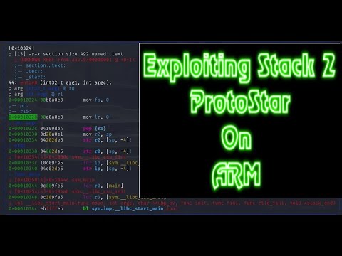 Exploiting Stack 2 from Protostar on ARM (Azeria-Labs)
