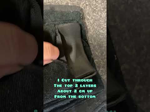 Ennui park shin guards - How to make them smaller for little people