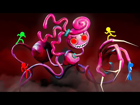 Stickman VS Minecraft: Mommy Long Legs.EXE - AVM Shorts Animation