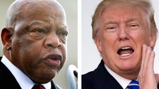 Why Trump Assumes John Lewis's District Is "Crime-Infested"