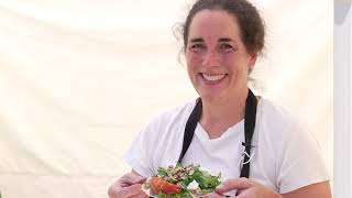 Sarah Cook Cooking Demo at Natividad 2022