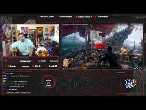 TJI REAGE AO GAMEPLAY DO NOVO JOGO DE PIRATAS "SKULLS AND BONES"