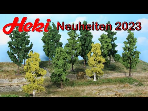 Heki Modellbahn Neuheiten 2023 | Spur H0, N, TT