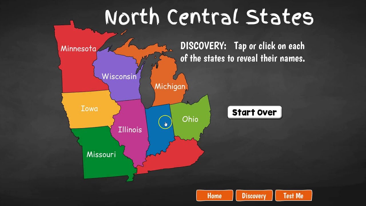 North Central United States Geography