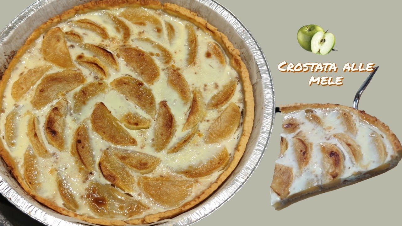 Dolce di mele con pasta brisée/Ricetta svizzera dell'Apfelwähe