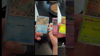 My first chaos rising packs..#pokemon #pokemoncards #packbattle #chaosrising #fyp