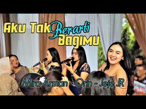 Aku Tak Berarti Bagimu - Mira Arman - Jeje JR - Orin || Balad Music Live Villa 88 Wangusari 