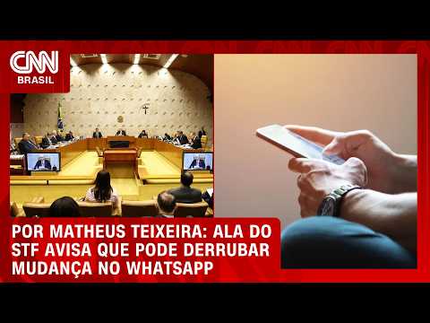 Entenda por que ala do STF pode restringir canais de WhatsApp antes das eleições | CNN 360°
