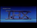 THX Tex 1 EX 2005 ️Tex Robot ️ T H X DVD Pitch ️DVD Walt Disney DVD