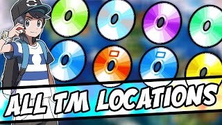 ALL TM LOCATIONS IN POKEMON SUN AND MOON – How and Where to get ALL TMs in Pokémon Sun and Moon