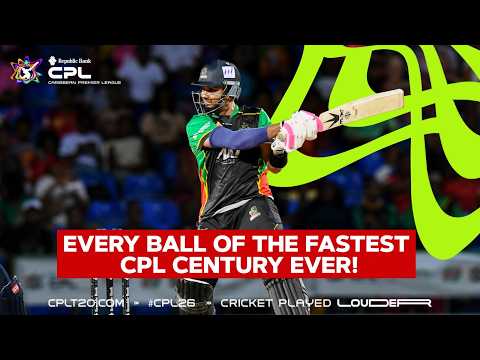Dasun Shanaka Smashes 121 Off ONLY 43 Balls! | CPL 2026