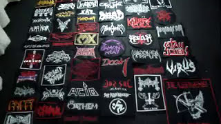 WWW.DAP666.WEBS.COM  TONS OF RARE KULT 70s 80s EMBROIDERY PATCHES BACKPATCHES TSHIRTS LPS...