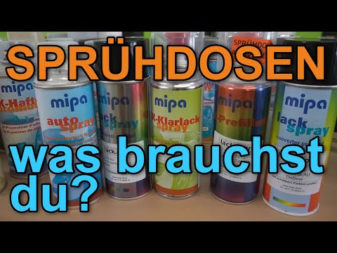Which spray can for which purpose - Painting with spray cans | LACKSTORE