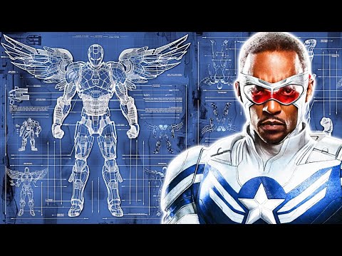 Falcon's Suit & Weapon Anatomy Explored - What Is The Energy Source Of His Flying Suit?