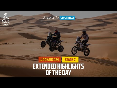 Extended highlights of Stage 2 presented by Aramco - #Dakar2024