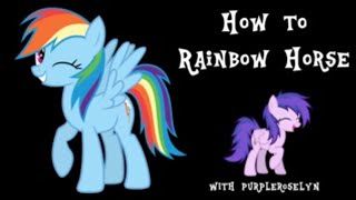 How to do rainbow Dashs voice (REUPLOAD) from (pur