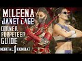 INSANE DAMAGE!? | How To Do The Best Corner Combo With Mileena and Janet | Mortal Kombat 1