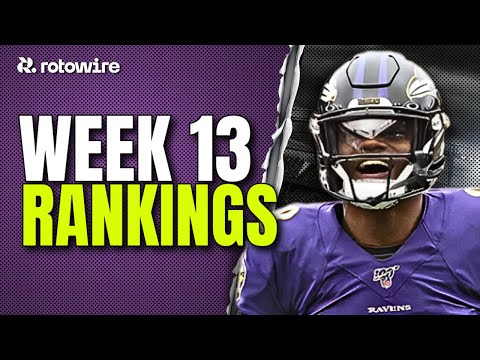 Thumbnail for Week 13 Fantasy Football Rankings (Starts and Sits Included)