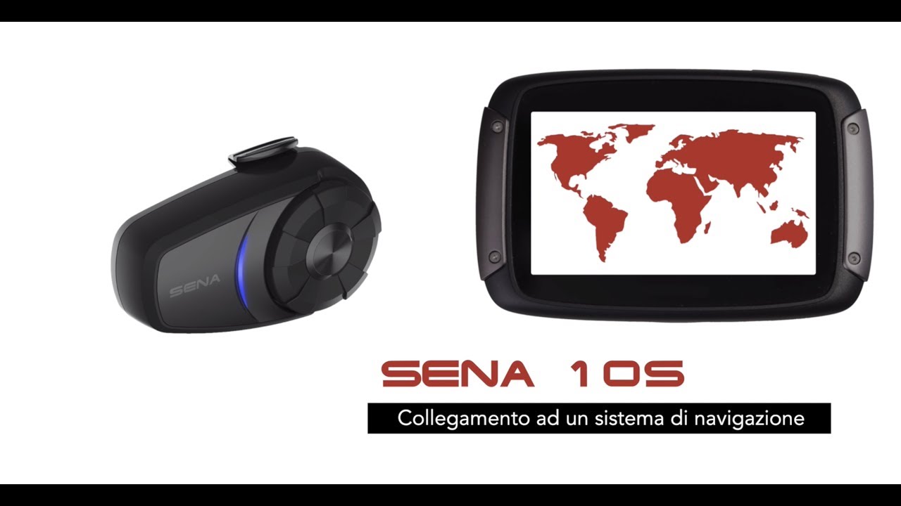 Come collego il mio Sena 10S ad un sistema di navigazione?