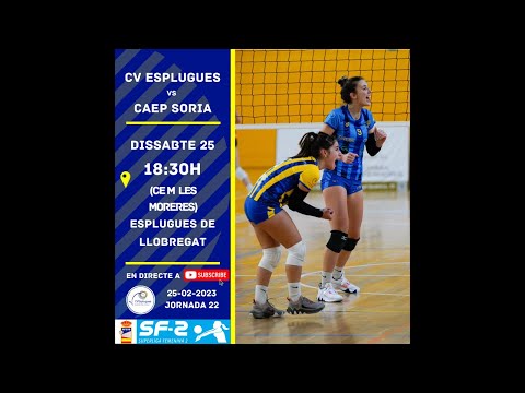 J22: CVESPLUGUES vs CAEP Soria