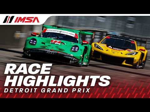 2026 IMSA Chevrolet Detroit Sports Car Classic | Highlights | WeatherTech SportsCar Championship