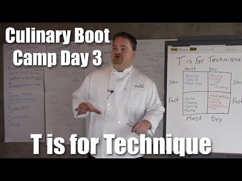 T is for Technique | Culinary Boot Camp Day 3 - YouTube