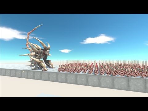 SKY BRIDGE HELL TITAN vs ARMIES - Animal Revolt Battle Simulator