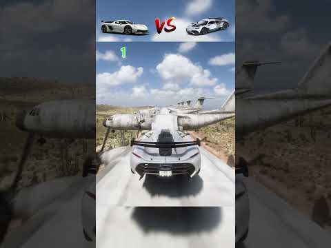 Koenigsegg Jesko VS AMG One 🔥 - Forza Horizon 5 #shorts #automobile #forzahorizon5 #gaming #car #vs