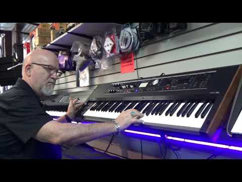 Roland VR-730 Keyboard Demo