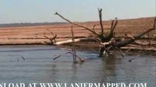 preview picture of video 'Free Sample - Lake Lanier - GPS Coordinates from drought'