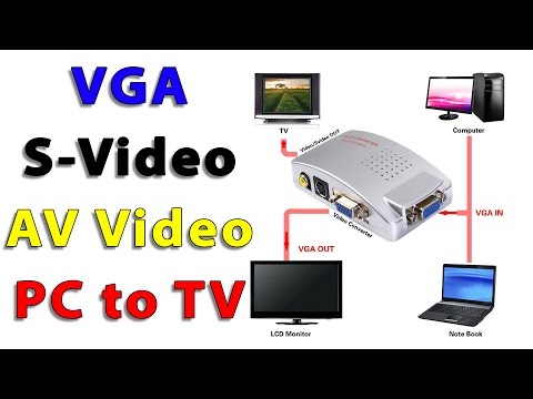 VGA Video Converter. PC to TV | Конвертер видео сигналов. Полный обзор!!!