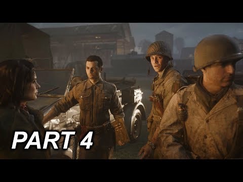 CALL OF DUTY WW2 Walkthrough Part 4 CAMPAIGN MISSION 4 - S.O.E. (PC)