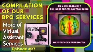 Top BPO Services: Admin, Bookkeeping, Design & Content Creation