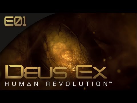 Deus Ex: Human Revolution [BLIND] - E01 - Cliffhanger (Gameplay Walkthrough)