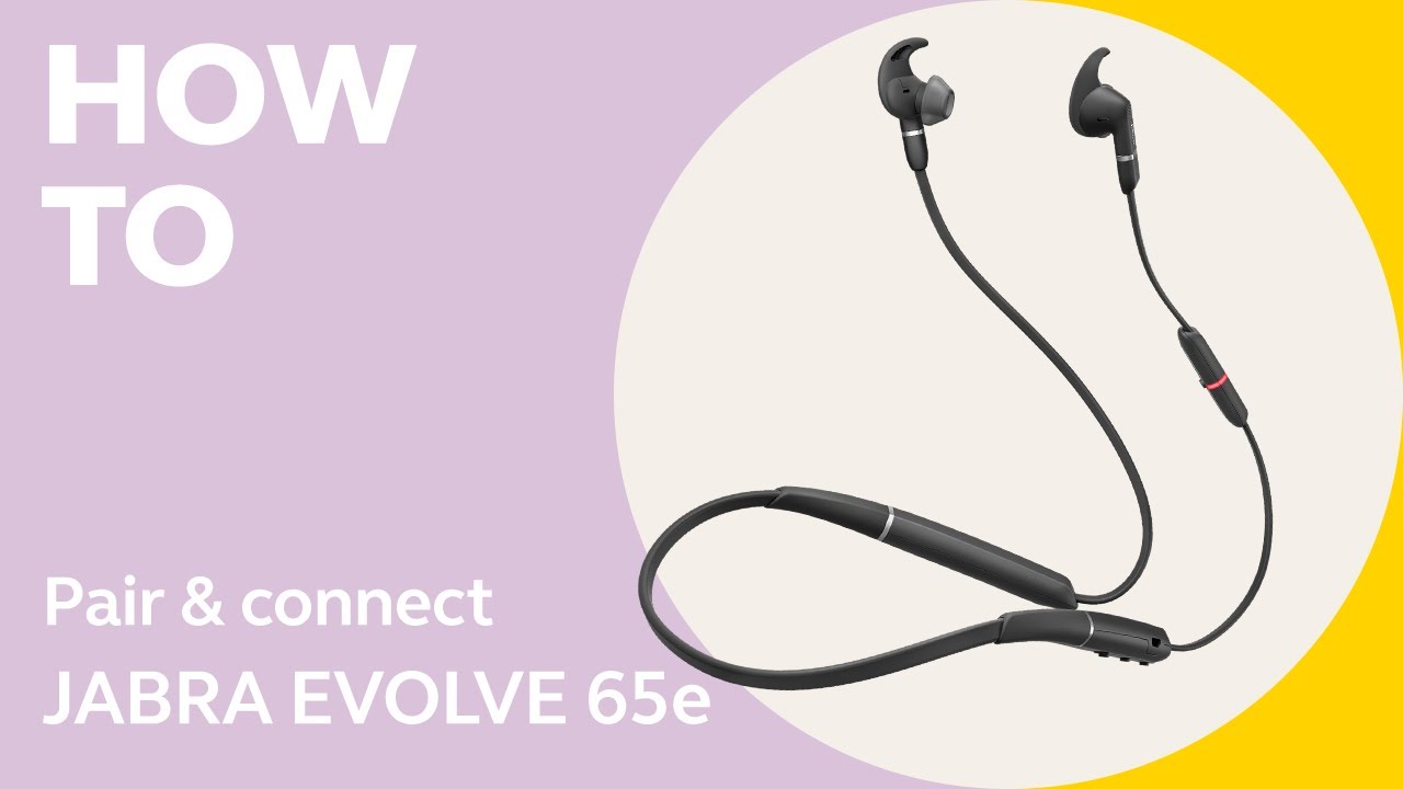 Jabra Evolve 65e MS - earphones with mic - 6599-623-109 - Wireless Headsets  